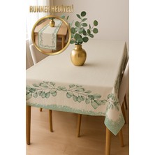 Dolce Mariee Şık Dokulu Leke Tutmaz Masa Örtüsü MSRT005