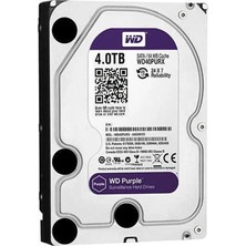 Wd 4tb 3.5 Purple WD40PURX Sata3 5400RPM 64MB 7-24 Guvenlık Harddisk