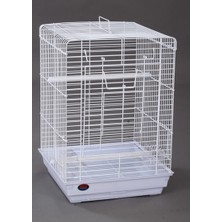 Mtxdpn Dayang Papağan Kafesi 40X40X58 Beyaz x 1 Adet