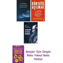 Alfa Yayınları Genoekonomi + Dünyaya Açılmak + Pazarlama ve Dijital Dönüşüm