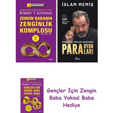 Alfa Yayınları Zengin Babanın Zenginlik Komplosu + Para Oyunları