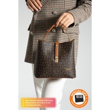 POLOGRAND London Orijinal Just Polo Collection 4 Bölmeli Lüks Yumuşak Deri Ayarlanabilir Çapraz Askılı Omuz Çantası
