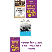 Alfa Yayınları Takım Kurma + Gençler Için Zengin Baba Yoksul Baba + Tüsiad Patronlar Kulübü
