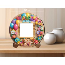 Altınuç Art Design 14X14 cm Uv Baskılı Fotoğraf Çerçevesi V3 Mdf Malzemeden Çocuklar Için