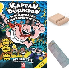 Altın Kitaplar Kaptan Düşükdon ve Külot Kapan Kötü Kadın'ın Intikamı  9-12 Yaş Hikaye/çizgi Roman+Tablet Tutucu