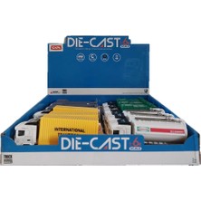 Ctoy Oyuncak Metal Çek Bırak Damperli Kamyonlar CTOY-411-3