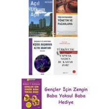 Alfa Yayınları Açıl Ufkum Açıl + Yeni Ekonomide Yönetim ve Pazarlama + Kişisel Başarının Altın Anahtarı + Türkiy...