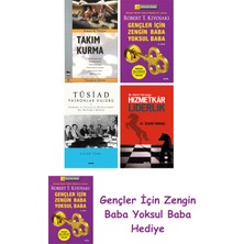 Alfa Yayınları Takım Kurma + Gençler Için Zengin Baba Yoksul Baba + Tüsiad Patronlar Kulübü + Hizmetkar Liderlik...