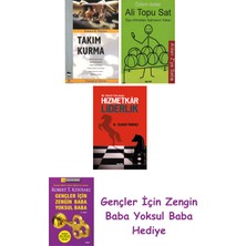 Alfa Yayınları Takım Kurma + Ali Topu Sat + Hizmetkar Liderlik (Cep Boy)