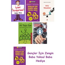 Alfa Yayınları Işimi Arıyorum + Gençler Için Zengin Baba Yoksul Baba + Kriz  Yönetimi + Ali Topu Sat + Yüz Binle...