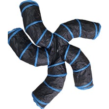 Pet Pretty Kıvrımlı 5 Yollu Siyah Kedi Oyun Tüneli