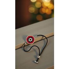 Seard Miyuki Boncuk El Yapımı Kırmızı Nazar Boncuk Ayarlanabilir Bileklik