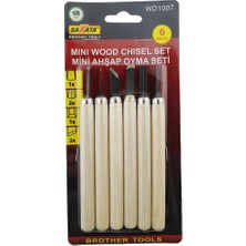 Hello Papana Sakata Wd 1007 Ahşap Oyma Seti 6 Parça