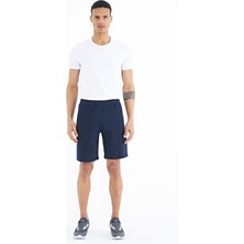 Air Jones Ryan İndigo Cepli Standart Kalıp Erkek Şort - 81239