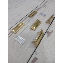Metal Etiket Kıstırmalı (5 Adet)