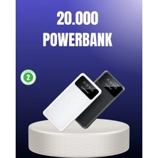 Marsilyan- Akıllı LCD Ekranlı 20.000MAH Powerbank Pd + USB + Type-C