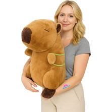 Hediyecik 60 cm Sevimli Kapibara Peluş Oyuncak Büyük Boy