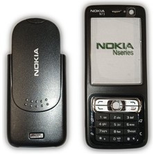 OEM Nokia N73 Telefon Kapağı (Siyah)