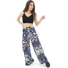 Isawella Dalga Desenli Pantolon - Saksmavisi