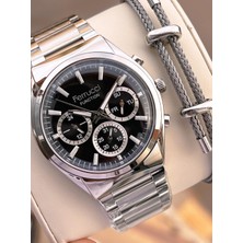 Ferrucci 2 Yıl Garantili Çelik Kordon Iç Kadran Özellikleri Aktif 3 Atm Erkek Kol Saati EF.03517.1