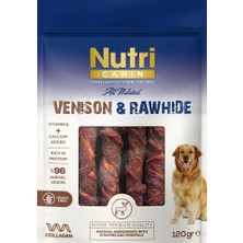 Nutri Canin Vension Rawhide Geyikli Köpek Ödülü 120GR