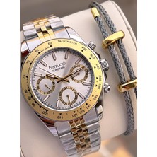 Ferrucci 2 Yıl Garantili Çelik Kordon Iç Kadran Özellikleri Aktif 3 Atm Erkek Kol Saati EF.03648.6