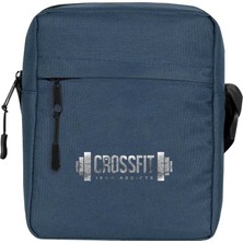 Zepplin Giyim Crossfit Iron Omuz Çantası Fermuarlı Lacivert Renk