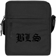 Zepplin Giyim Black Label Society Bls Omuz Çantası Fermuarlı Siyah Renk
