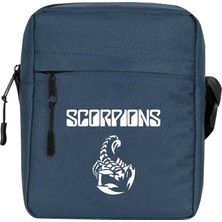 Zepplin Giyim Scorpions Classic Omuz Çantası Fermuarlı Lacivert Renk
