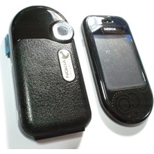 OEM Nokia 7370 Telefon Kasası (Siyah)