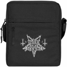 Zepplin Giyim Dark Funeral Omuz Çantası Fermuarlı Siyah Renk