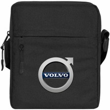 Zepplin Giyim Volvo Logo Omuz Çantası Fermuarlı Siyah Renk