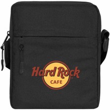 Zepplin Giyim Hard Rock Cafe Omuz Çantası Fermuarlı Siyah Renk