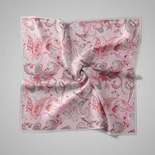 Piramit Naturel Eşarp | Ateş Çiçeği