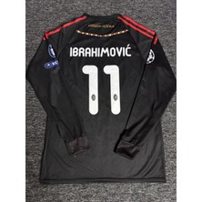 Rodak Spor Zlatan Ibrahimovic 11 Milann Nostalji 2011/12 Sezon Uzun Kol Futbol Forması