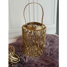 Rossev Antik Eskitme Küçük Fener Aksesuar