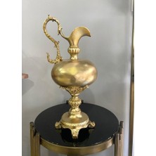 Mirsa Global Dekoratif Antika Görünümlü Ibrik Biblo Salon Dekoru Sürahi