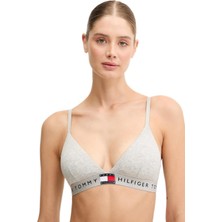 Tommy Hilfiger Kadın Gri Üçgen Sütyen UW0UW06040