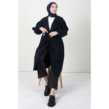 Asuman Kaşe Kaban Lacivert