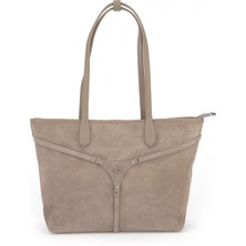 Ziya, Kadın Hakiki Deri Omuz ve El Çantası 153979Z5018 Kum