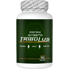 Panax1 Kutu Panax Ginseng Tribuluslu Fenugreekli Shilajitli Hornygoatlı 90 Lı Erkeklere Özel Kapsüller