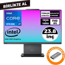 Lenovo Thinkcentre Neo 50A I7-13620H 16GB 512GB SSD 23.8" Fdos Aıo+Vıt 512 GB SSD 12SC000KTR 046
