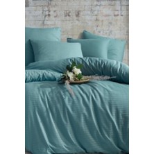 Mabel Network Nevresim Takımı Çizgili Pamuk Saten Çift Kişilik