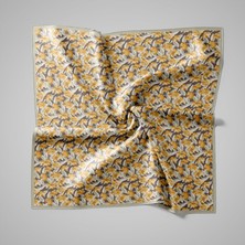 Piramit Naturel Eşarp | Biometrik Çiçek