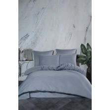 Mabel Network Nevresim Takımı Çizgili Pamuk Saten Çift Kişilik