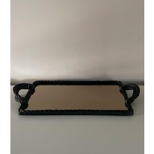 Selim Dekor Nexus Tepsi Siyah