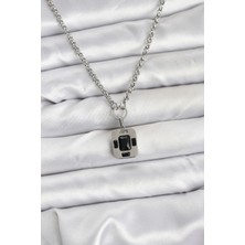 Callerrons Accessories Zincir Gümüş Renk Vintage Model Kadın Kolye - EBJ251115W38419