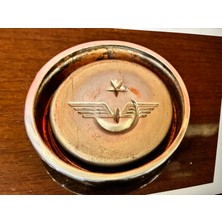 TT Eskişehir Demiryolları Fabrikaları Hatırası Metal Koleksiyonluk Küllük