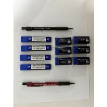 Faber Castell 1347 Versatil Kalem 0 ,7 2 Li- Faber Castell 6 Lı Sınav Silgisi-Faber Castell Super Fıne 2b 75 mm Kalem Ucu  0.7