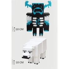 Minecraft Warden ve Ayı Bear Set Hareketli Eklemli Figür